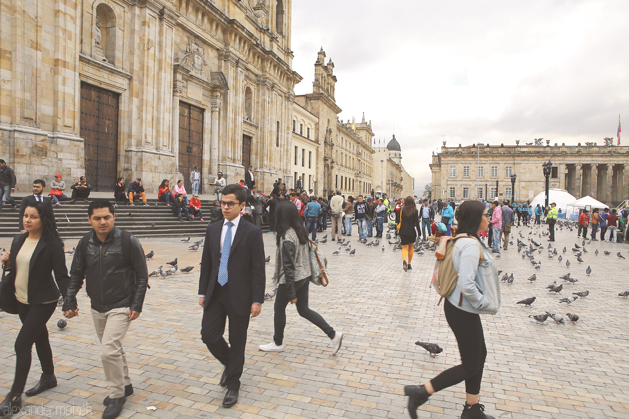 Foto von Plaza de Bolívar in Bogota