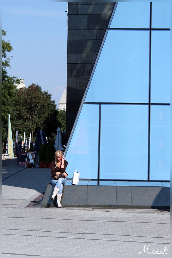 Foto von Budapest Lonely Girl