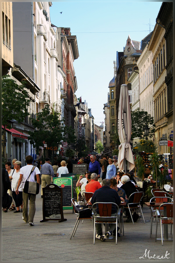 Foto von Budapest Markt Straße Street