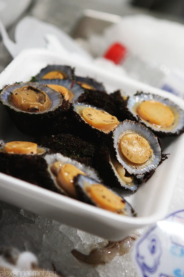 Foto von Muscheln auf dem Markt von Gran Canaria