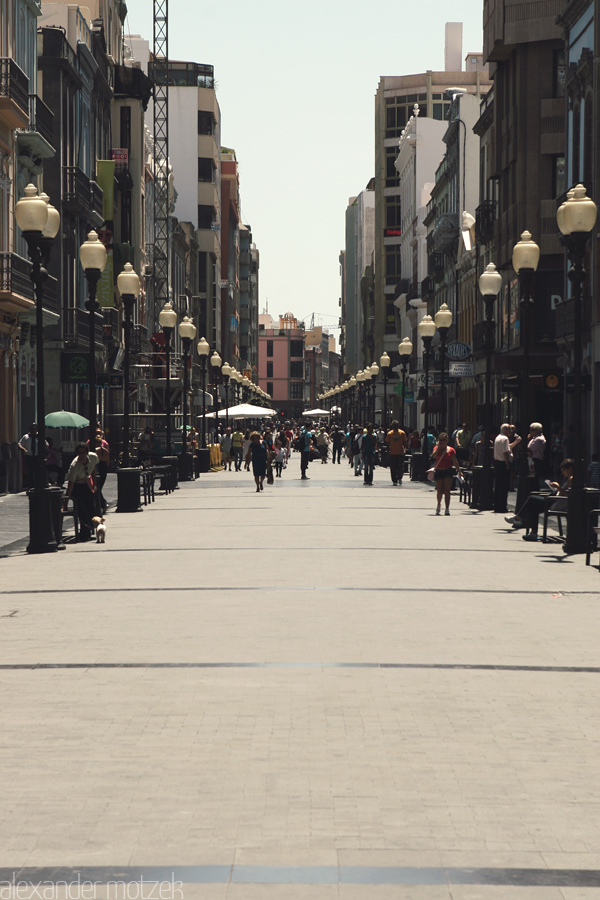 Foto von Gran Canaria Las Palmas Fußgängerzone