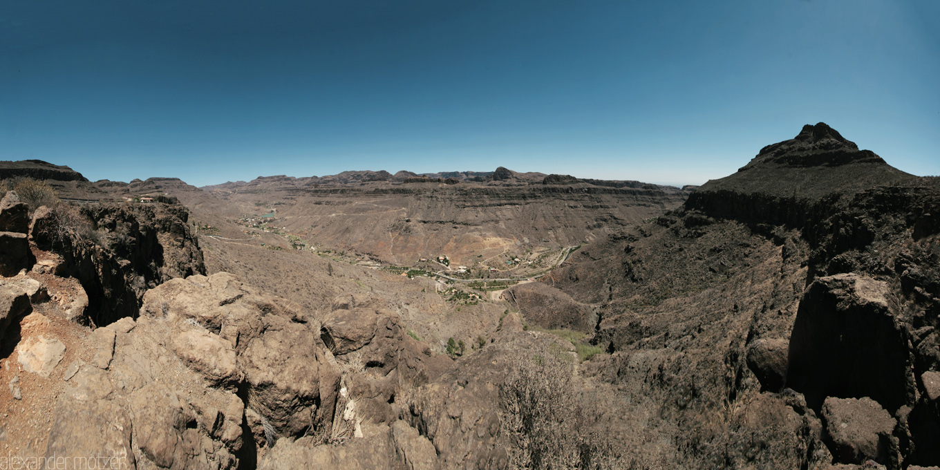 Foto von Gran Canaria Montana Del Data Panorama