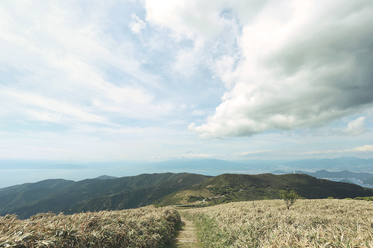 Foto von Blick auf den Fuji von der Halbinsel Izu