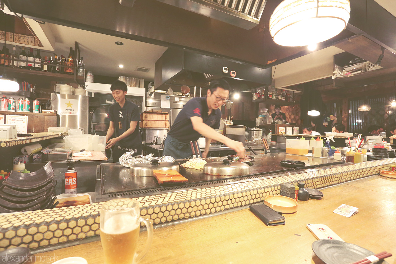 Foto von Live Cooking im Izakaya