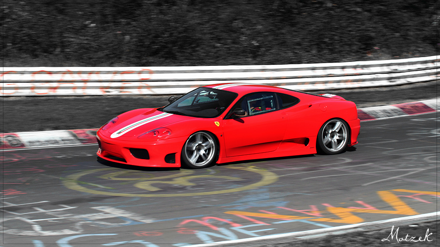 Foto von Nürburgring Ferrari F360